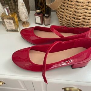 Madden Girl Red Mary Jane’s